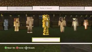 Minecraft Xbox 360 &mdash; новый пакет скинов &laquo;Битвы и звери&raquo;. (8 мая 2013 г.)