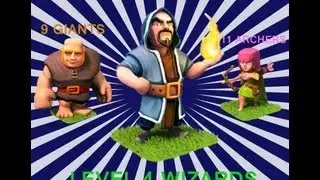 MASS WIZARD ATTACK! *LVL 4* w/Giants