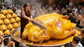 Gà nung lò Phúc Kiến 28 năm, phổ biến Mãn Nam, gà tự nhiên 1 con 85