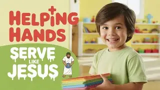 Helping Hands | Bible Story for Kids | How Jesus Teaches Us to Serve