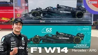 Mercedes F1 W14 &bull; Mercedes Formula 1 &bull; George Russell &bull; Bburago 1/24 | wevyls.in
