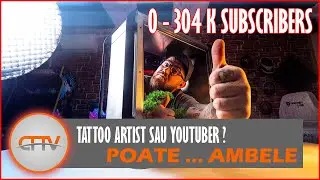 🔵🟡🔴 CipFlixTV - De la tatuator la Youtuber de SUCCES !