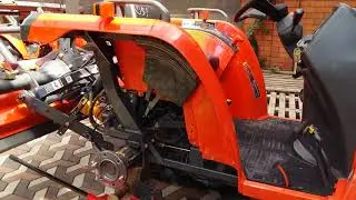 Японские трактора на гусеничных блоках - пять преимуществ!!!