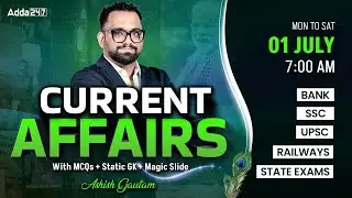 Current Affairs Today | 1 July Current Affairs 2025 | Daily Current Affairs By Ashish Gautam