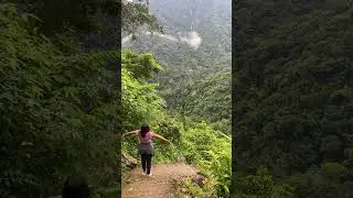 Double decker living root bridge, Meghalaya ❤️