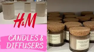 H&M HOME CANDLES AND DIFFUSER //NEW JANUARY 2022//