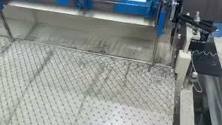 chain link fence machine for 25mm mesh opening size