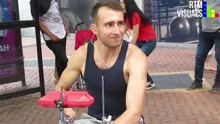 Inpulse percussion, Birmingham City Centre, Performance Feb 2019