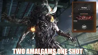 Fatale Dark Ops Challenge Complete! | 1 Shot Kill 2 Amalgams | BO6 Zombies