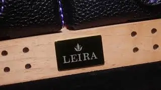 Luxury on the Go: Leira Cannagars Leather Travel Kit with Torch Lighter and Cutter