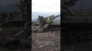 What a self-propelled gun of a huge caliber 203 mm is capable of