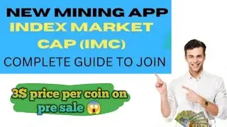 How To Join Index Market Cap IMC Airdrop|| Complete Details ✅