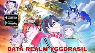 Data Realm: Yggdrasil Gameplay - Digimon RPG Game iOS Android