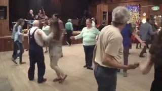 Contra Dancing - Bob Dalsemer with Jenny & The Hog Drovers - Little Black Dress 'A'