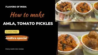 South Indian special pickles | tomato 🍅 | amla  store it for 6 months