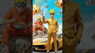 From Poverty to Fame: Naruto&rsquo;s Celebrity Story 😱 #shorts #anime