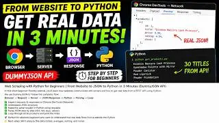 Python API & JSON for Beginners — Part 1: From Website JSON to Python