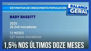 Bady Bassitt foi o munic&iacute;pio que mais cresceu na regi&atilde;o