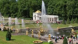 Some fountains of Peterhoff, Saint-Petersburg, Russia / Фонтаны Петергофа, Санкт-Петербург, Россия