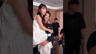 Chen Si & Jia Yixuan's drama bts e#chensi #沉思 #贾翼瑄 #炙吻#funny #fyp #comedy #bts #love #webseries #cp