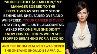 My Manager Tried to Blame Me for $1Million Loss — But When Accounting Pulled the Audit, She.........