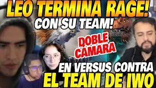 😡🔥LEO termina en RAGE🔥 con su TEAM 😱 en VS contra el TEAM de IWO 🎥📹 &iexcl;DOBLE C&Aacute;MARA!