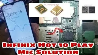 Infinix Hot 10 Play Mic Problem.