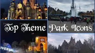 Top Theme Park Icons