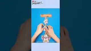 #shorts [봄] 봄 곤충 모빌 만들기 / 미술 / 활동지 / 무료도안 / Spring Insect / Crafts for kids / free printable