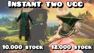WICKED RP 💚 - TWO INSTANT UGC LIMITEDS - 22.000 STOCK [INSTANT GET UGCS]