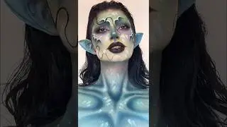 the siren 🧜🏻&zwj;♀️ | inspired by @ katesjamboree #siren #creativemakeup