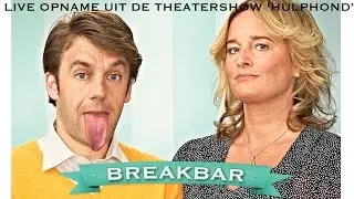 Live uitvoering Breakbar door Remko Vrijdag en Martine Sandifort