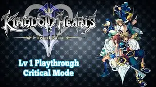 Kingdom Hearts II Final Mix | Level 1 Critical Mode Part #4 ⚡ Vertical live Stream
