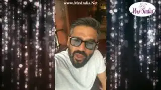 Mrs India 2017 : Macho Star of Bollywood Sunil Shetty Congratulated Ruchita Mehata Chheda