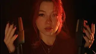 ASMR ✨ so bassy, can you even hear it? [ some layered sounds, super bassy tapping and scratching ]