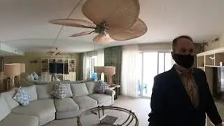 Tour of a two bedroom unit at the Princess Royale