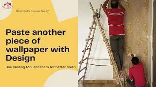 how to paste wallpaper/complete process of wallpapers pasting/ #wallpaperinstallation #wallpaper
