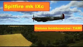 Spitfire mk IXc - Nalot na stację kolejową w Caen | IL2 BoX