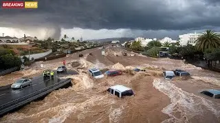 CRAZY Weather in Afghanistan! Heavy Rainstorms, Floods, and Destroyed Homes in Nangarhar!