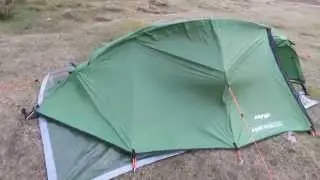 Vango Blade 100 extreme weather test Black Mountains