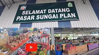 Pasar tamu Sungai Plan, Bintulu.
