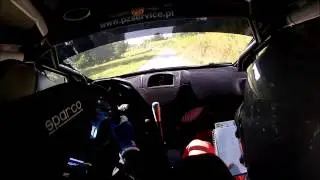 23 Rajd Rzeszowski - Jacek Jurecki, Marcin Roik - Ford Fiesta R2 - OS 11 - Zagorzyce