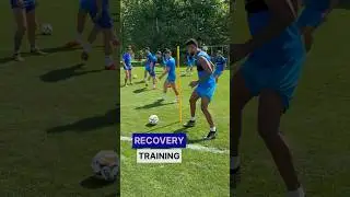 😱 Recovery Training ⚽️  #warmup #shorts