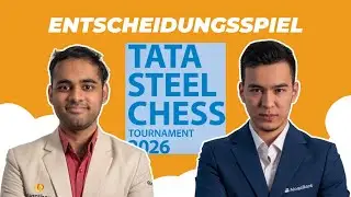 Arjun Erigaisi vs Nodirbek Abdusattorov I Tata Steel Chess 2026 I Abdusattorov holt sich Turniersieg