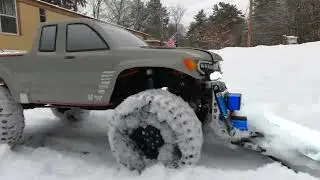 1/10 scale plowing 