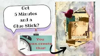 5 Minute Art Journal Page Tutorial