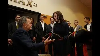 George HW Bush apologises Heather Lind for groping her