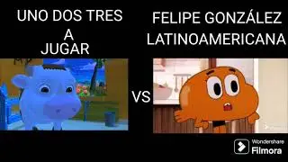 EL CUMPLEA&Ntilde;OS DE EL P&Aacute;JARO LOCO Y  DE EL PERRO CHOCOLO EN WOODY WOODPECKER VS UNO DOS TRES A JUGAR