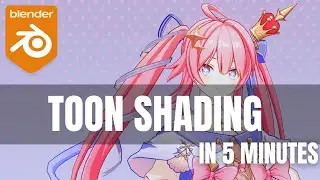 New Toon Shading Addon For Blender