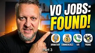 FIND VOICE OVER JOBS (IN EACH GENRE) PART 3 (ANIMATION, COMMERCIALS, IVR & PROMO)